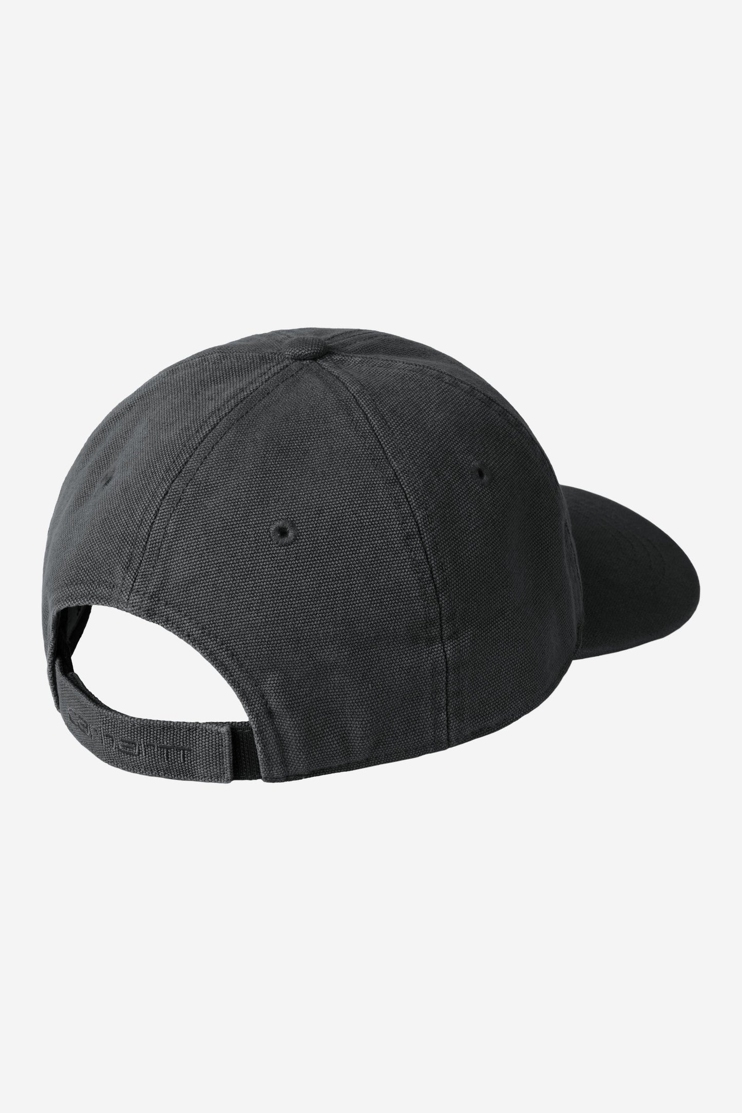 Carhartt WIP - Canvas Cap - Black Stone Washed