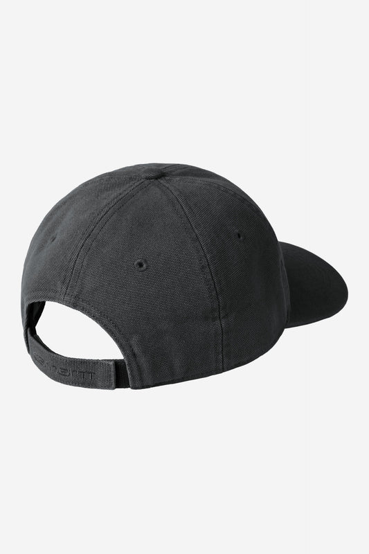 Carhartt WIP - Canvas Cap - Black Stone Washed