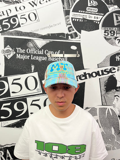 Momotoys - MT Hat - Blue Plaid