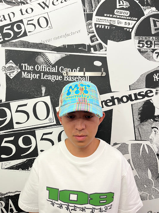 Momotoys - MT Hat - Blue Plaid