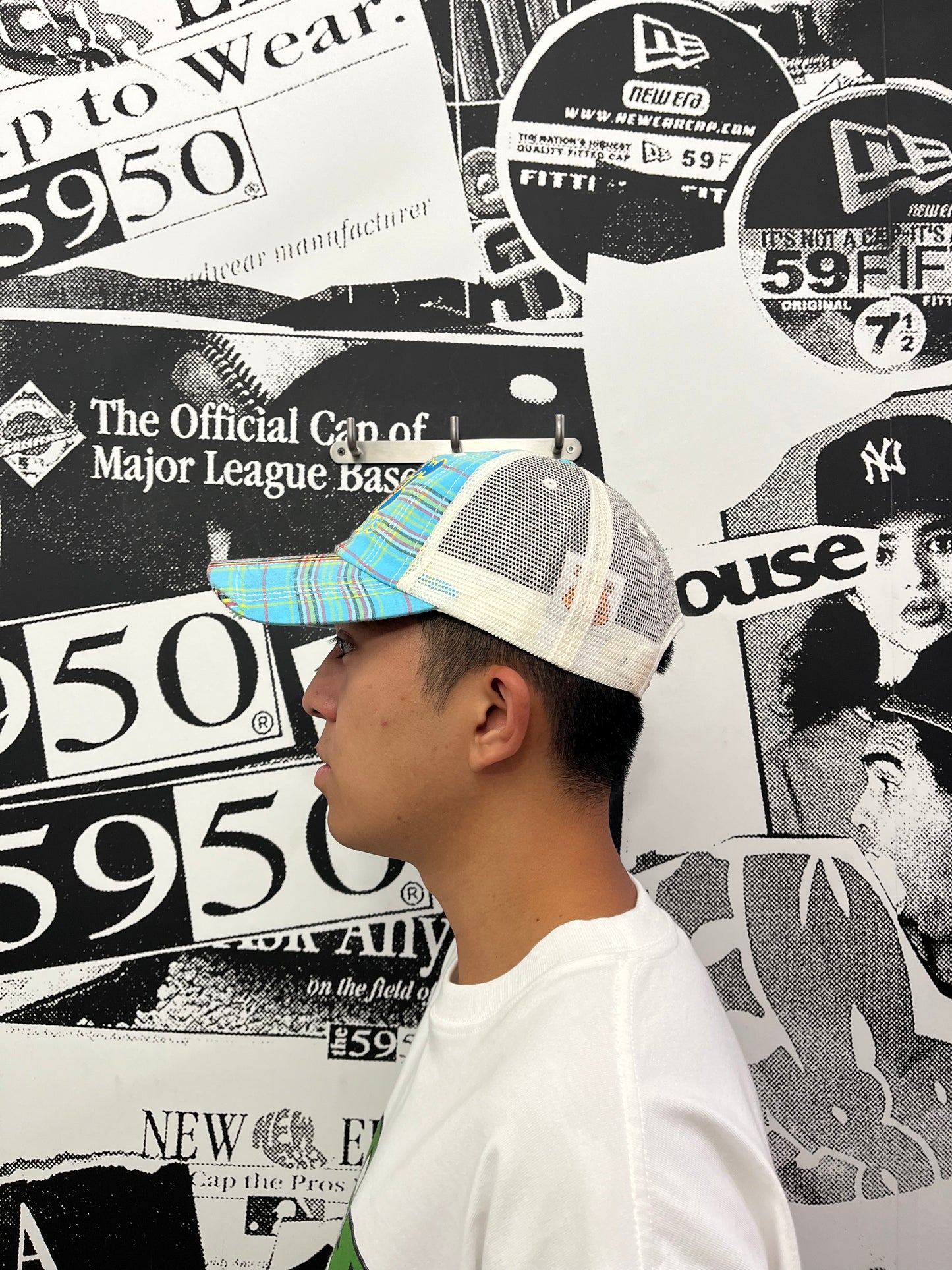 Momotoys - MT Hat - Blue Plaid