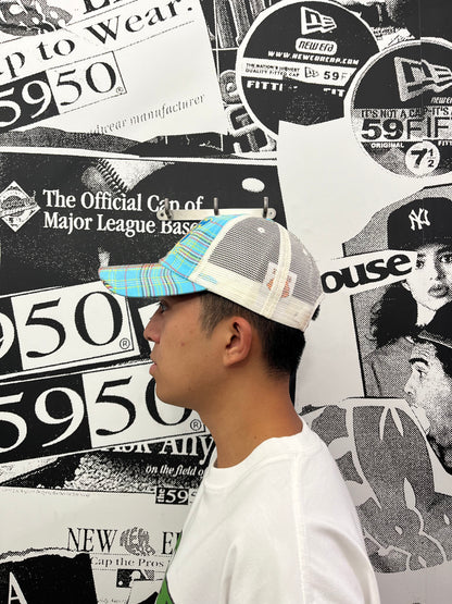 Momotoys - MT Hat - Blue Plaid