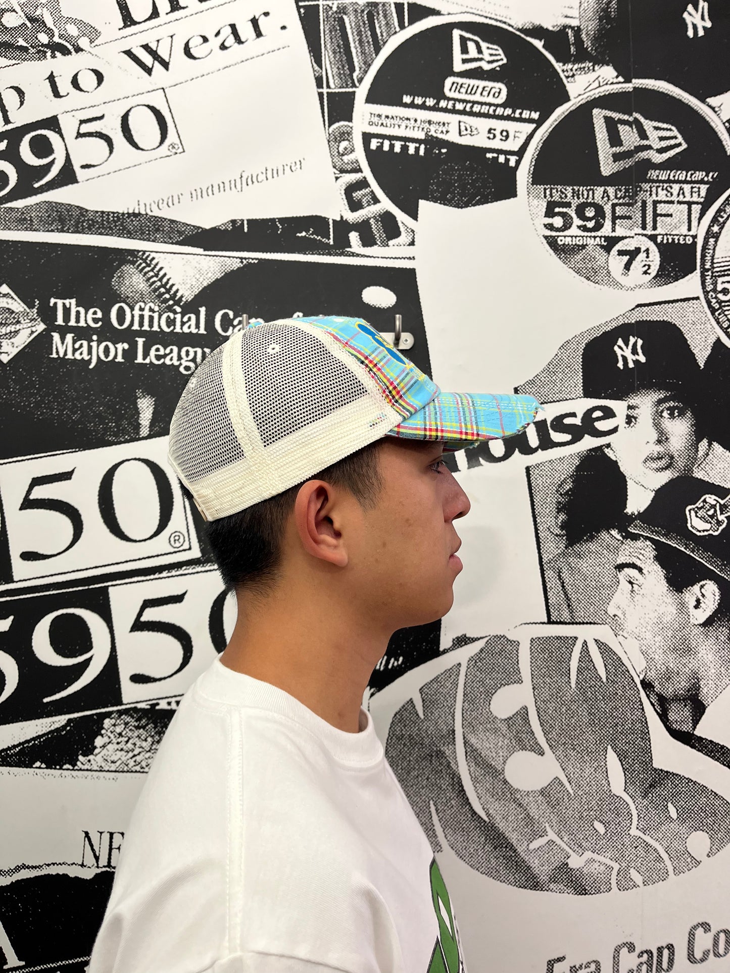 Momotoys - MT Hat - Blue Plaid