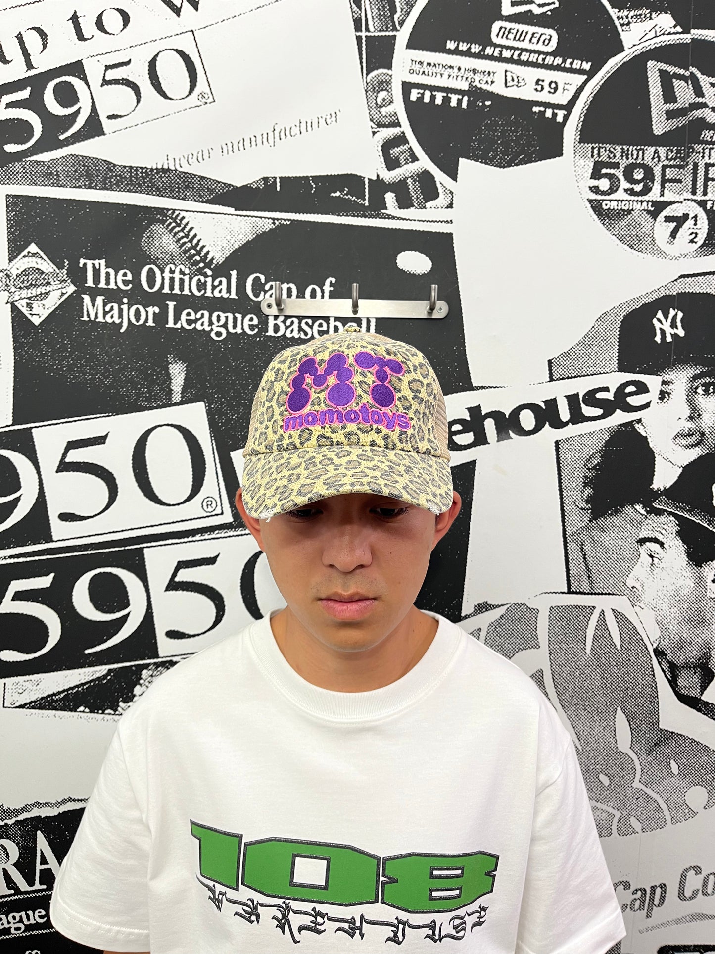 Momotoys - MT Hat - Light Brown Cheetah