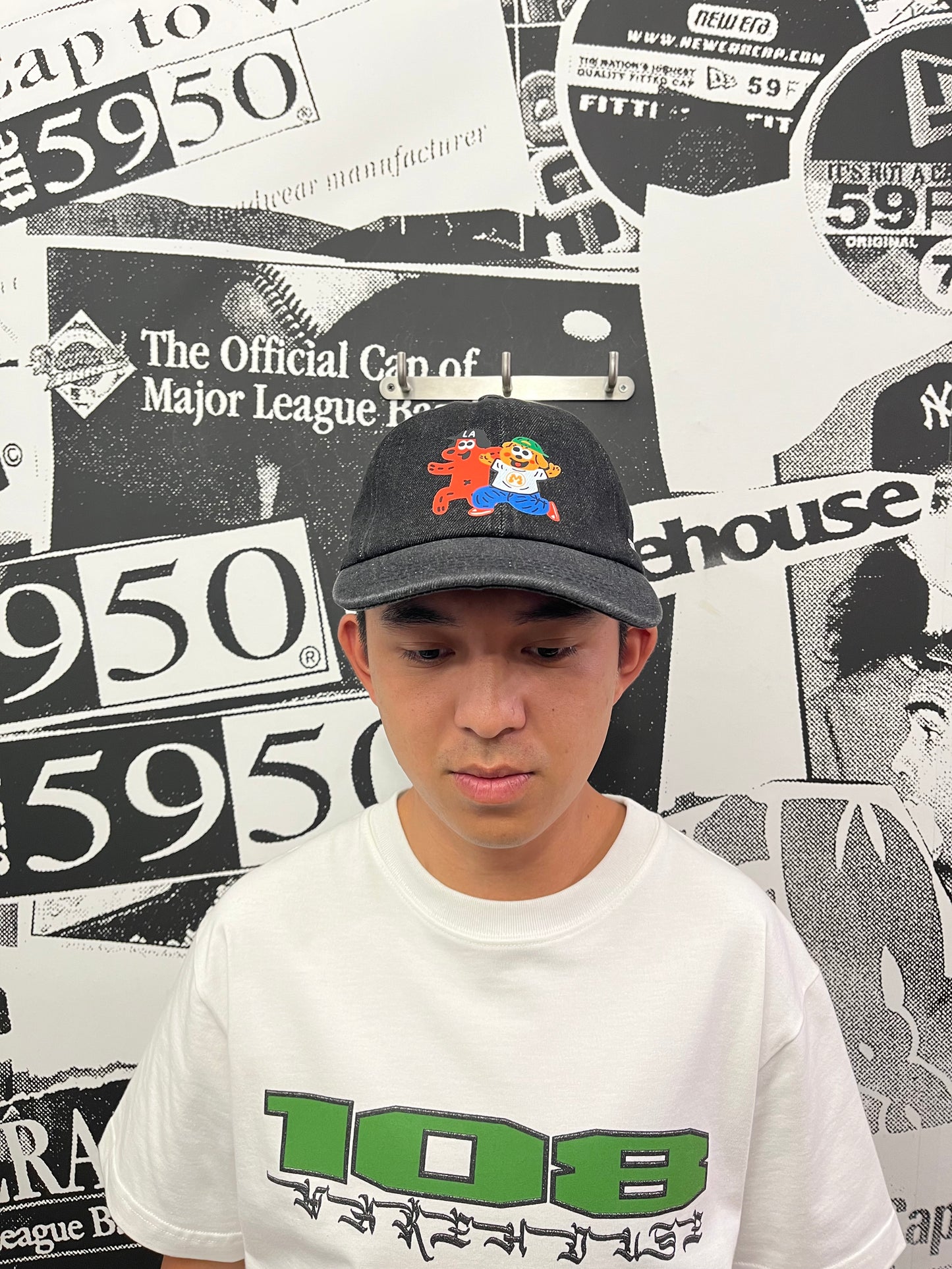 Momotoys - Charr Logo Hat - Black Denim