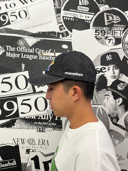 Momotoys - Charr Logo Hat - Black Denim