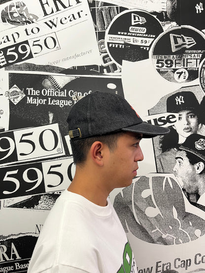 Momotoys - Charr Logo Hat - Black Denim