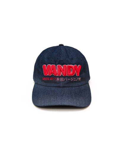 VANDYTHEPINK - Basic Logo Cap - Dark Blue Denim