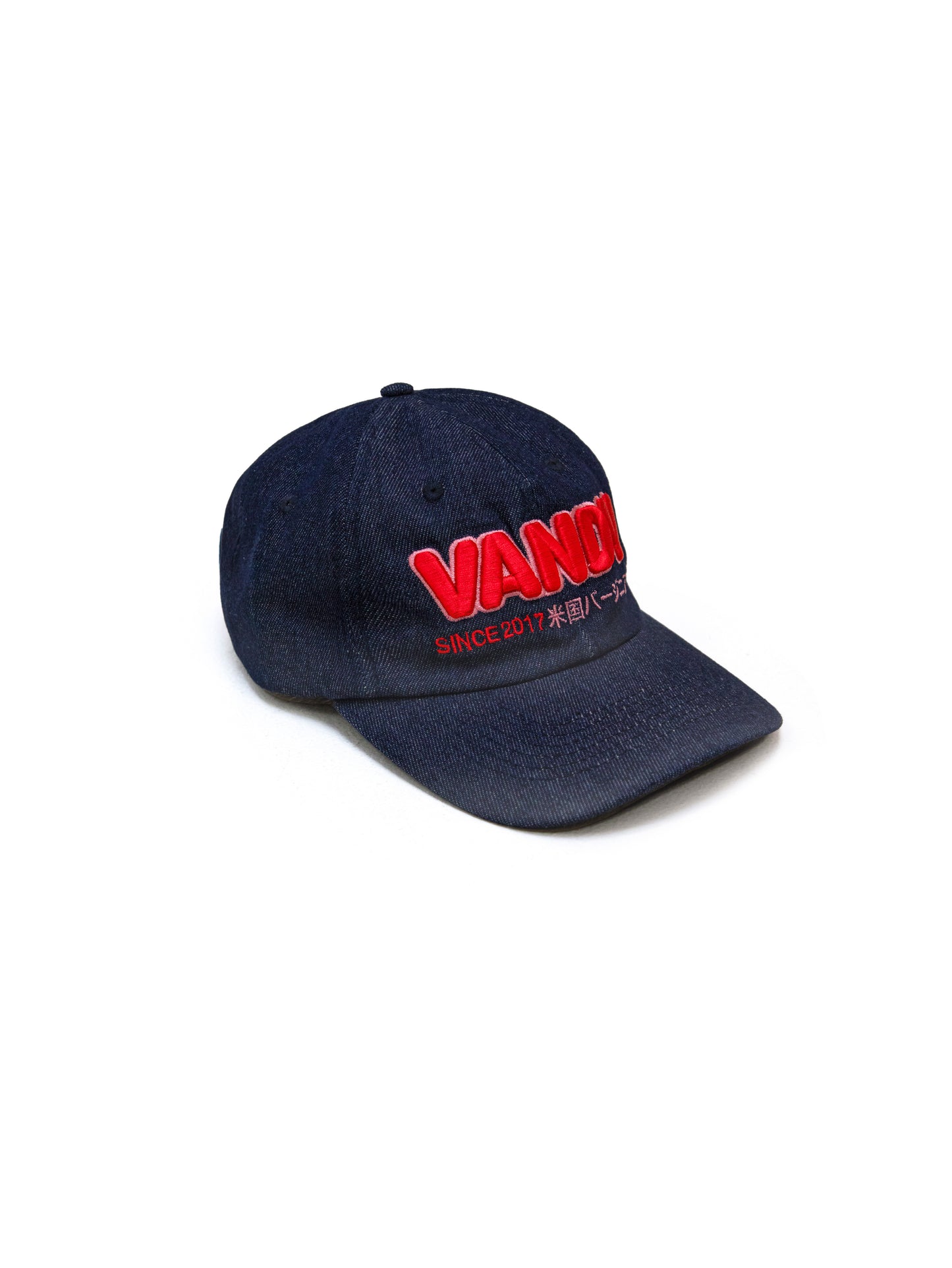 VANDYTHEPINK - Basic Logo Cap - Dark Blue Denim