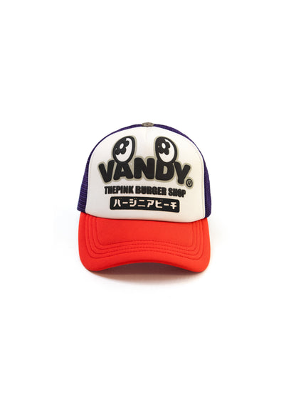 VANDYTHEPINK - Eye Logo Trucker Hat - Red