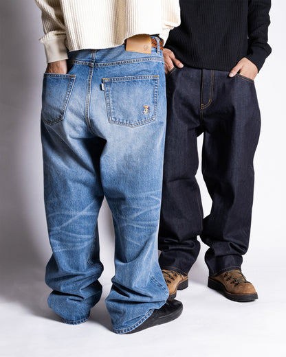 Chocolate Jesus - Baggy Denim Pants - Washed