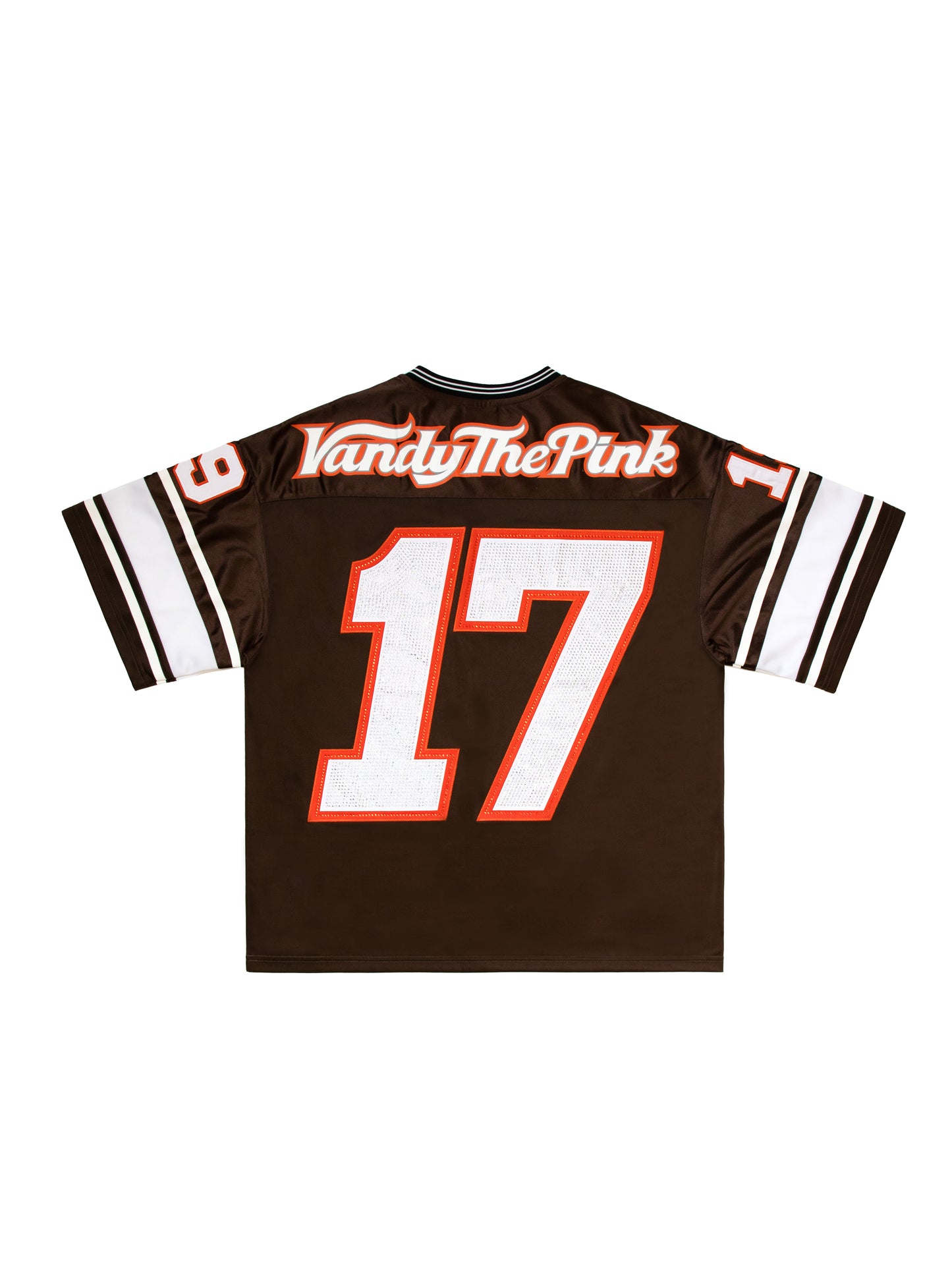 VANDYTHEPINK - Football Jersey - Brown