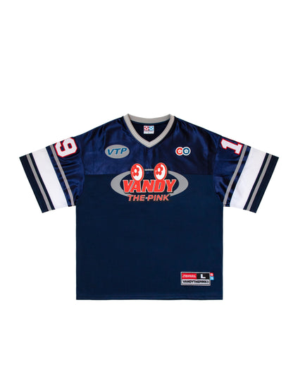 VANDYTHEPINK - Football Jersey - Navy
