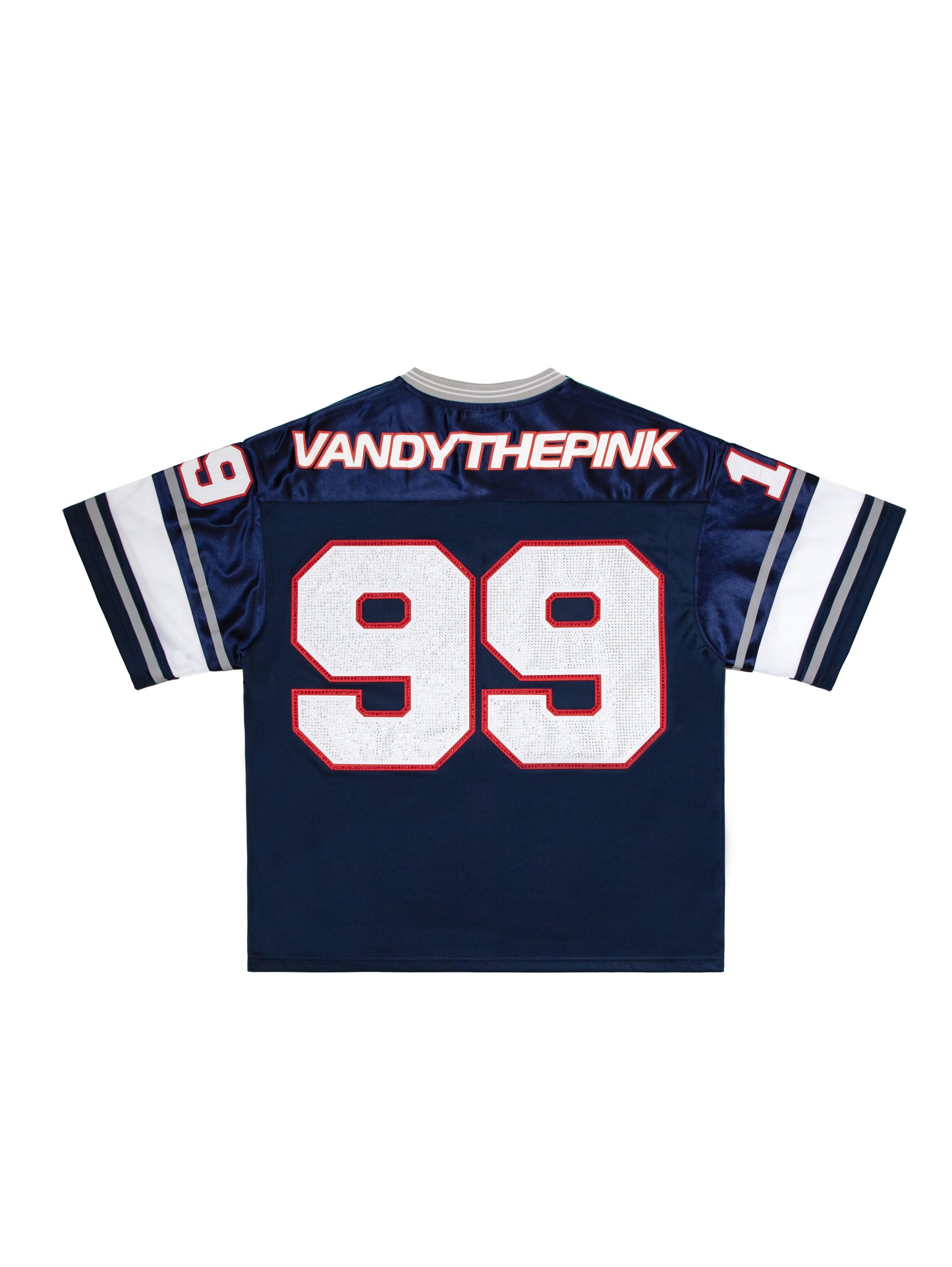 VANDYTHEPINK - Football Jersey - Navy