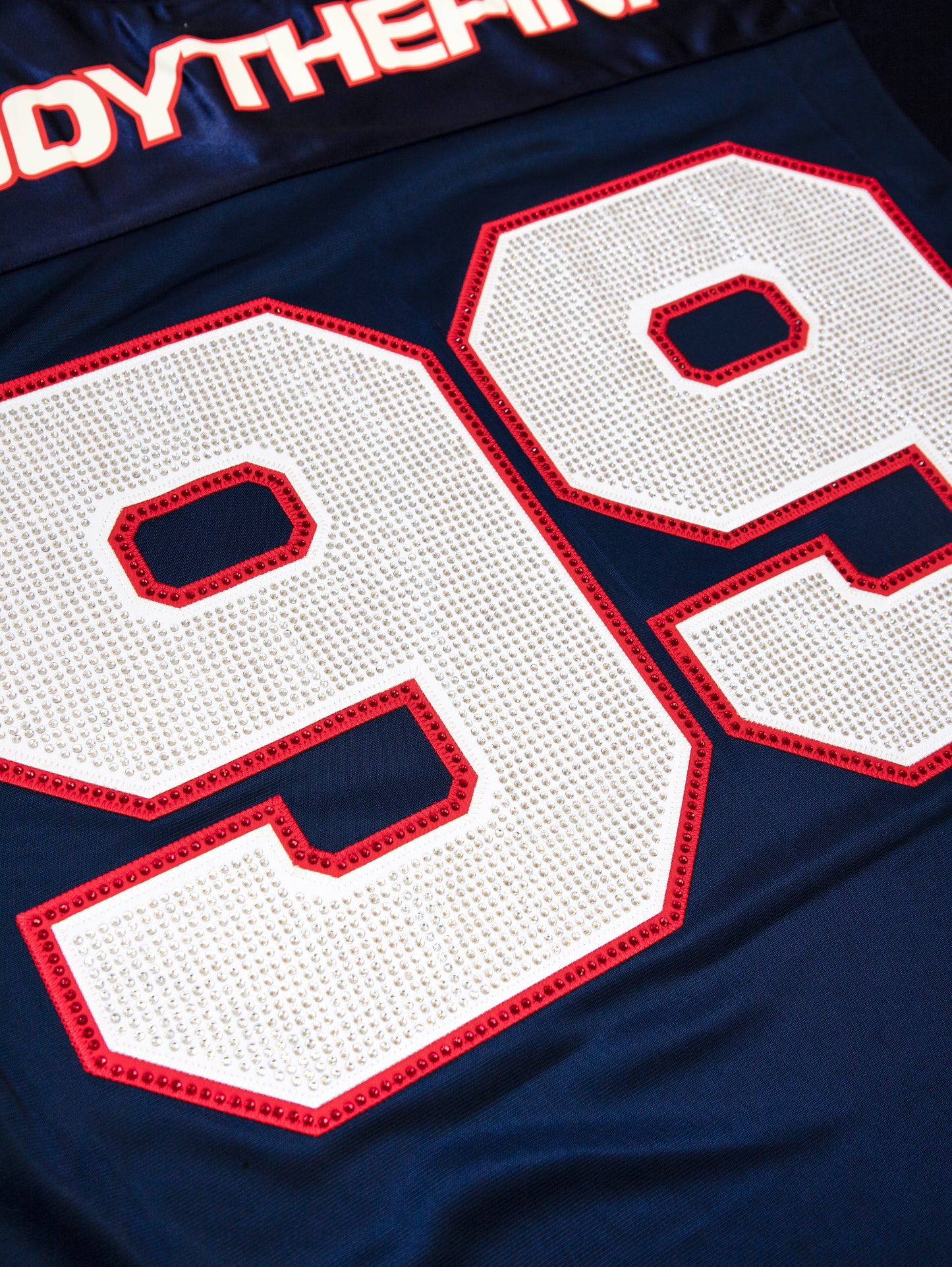 VANDYTHEPINK - Football Jersey - Navy