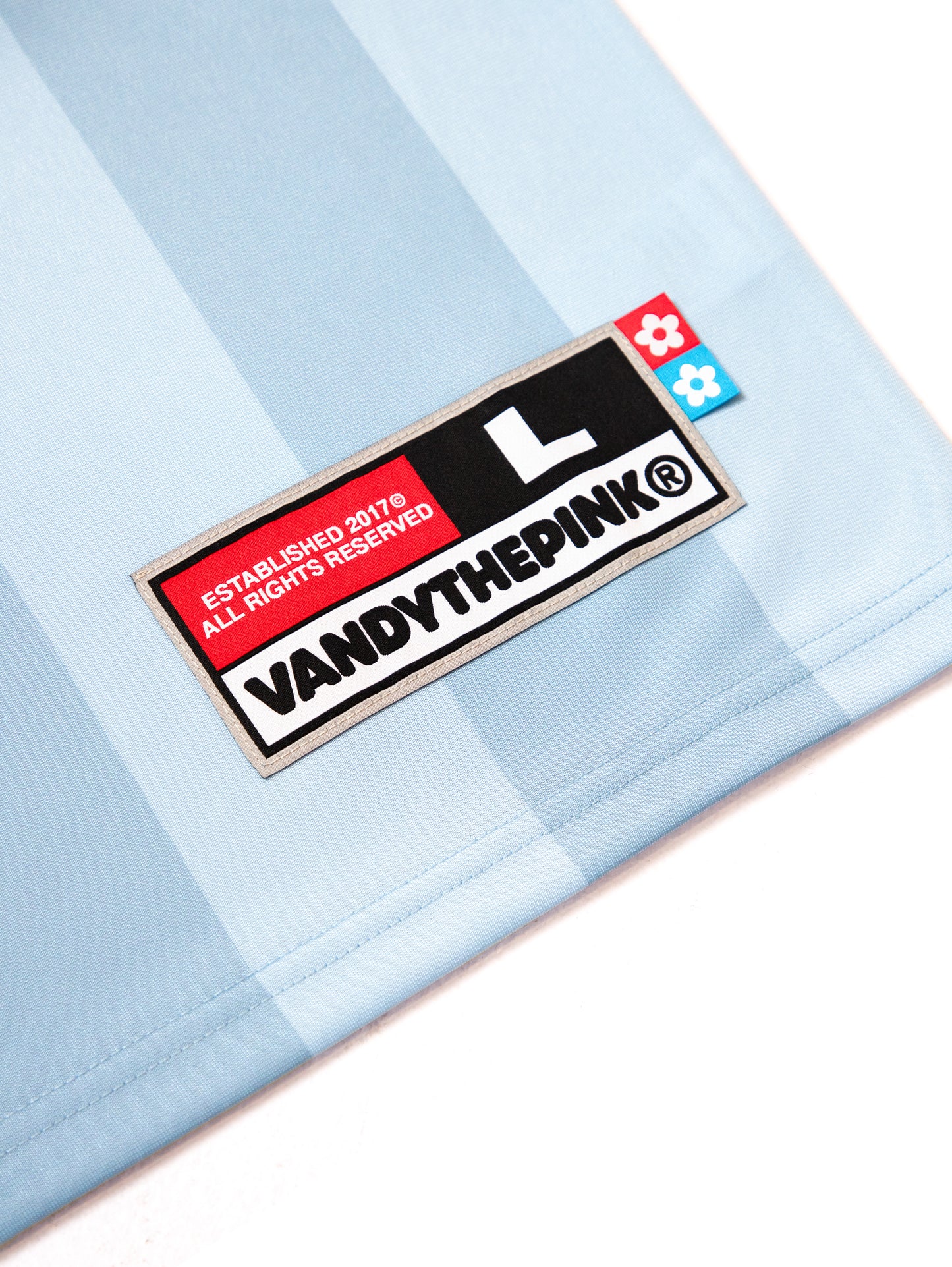 VANDYTHEPINK - Football Jersey - Sky Blue