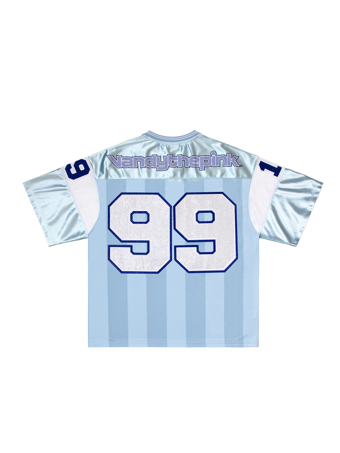 VANDYTHEPINK - Football Jersey - Sky Blue