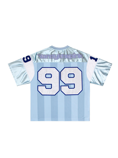 VANDYTHEPINK - Football Jersey - Sky Blue