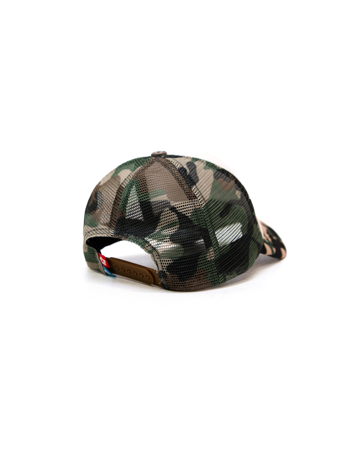 VANDYTHEPINK - Eye Logo Trucker Hat - Green Camo