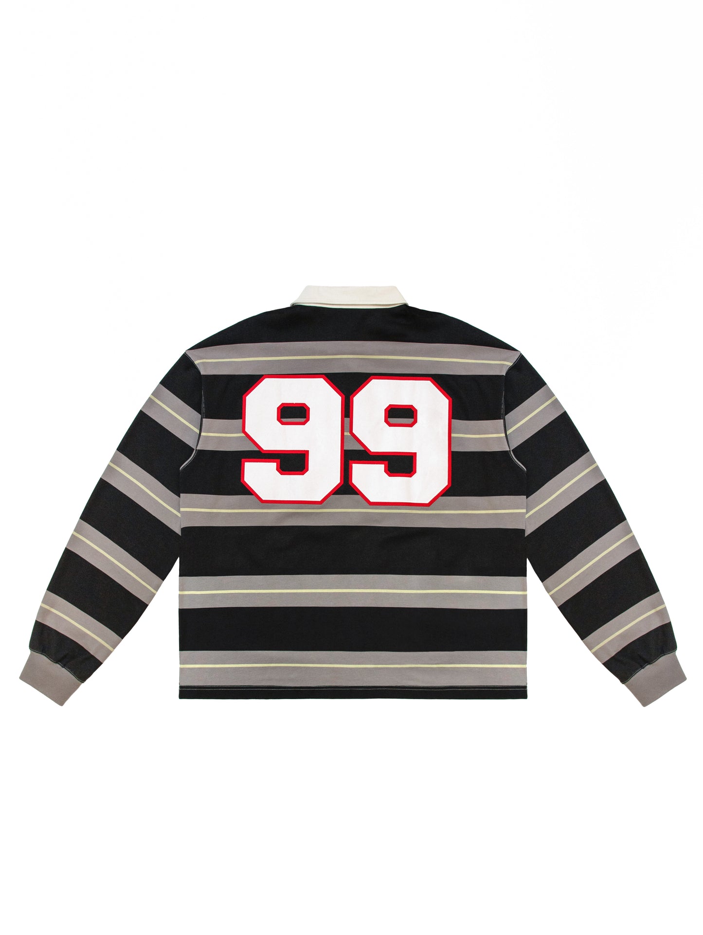 VANDYTHEPINK - Patchwork Polo L/S - Black