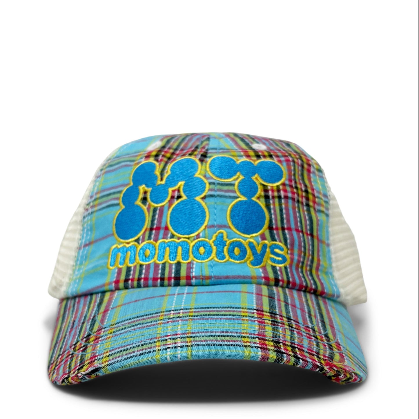 Momotoys - MT Hat - Blue Plaid