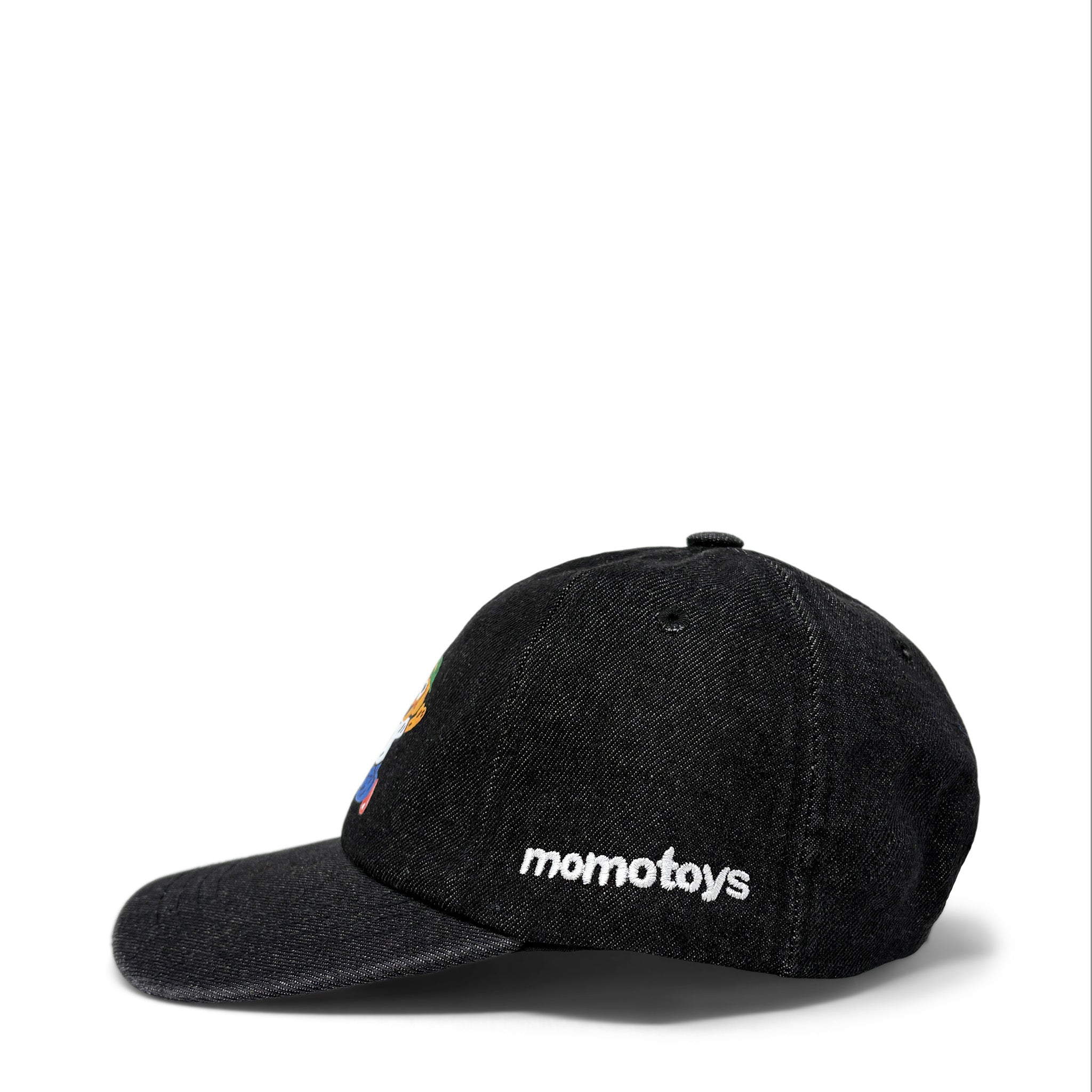 Momotoys - Charr Logo Hat - Black Denim – 108WAREHOUSE