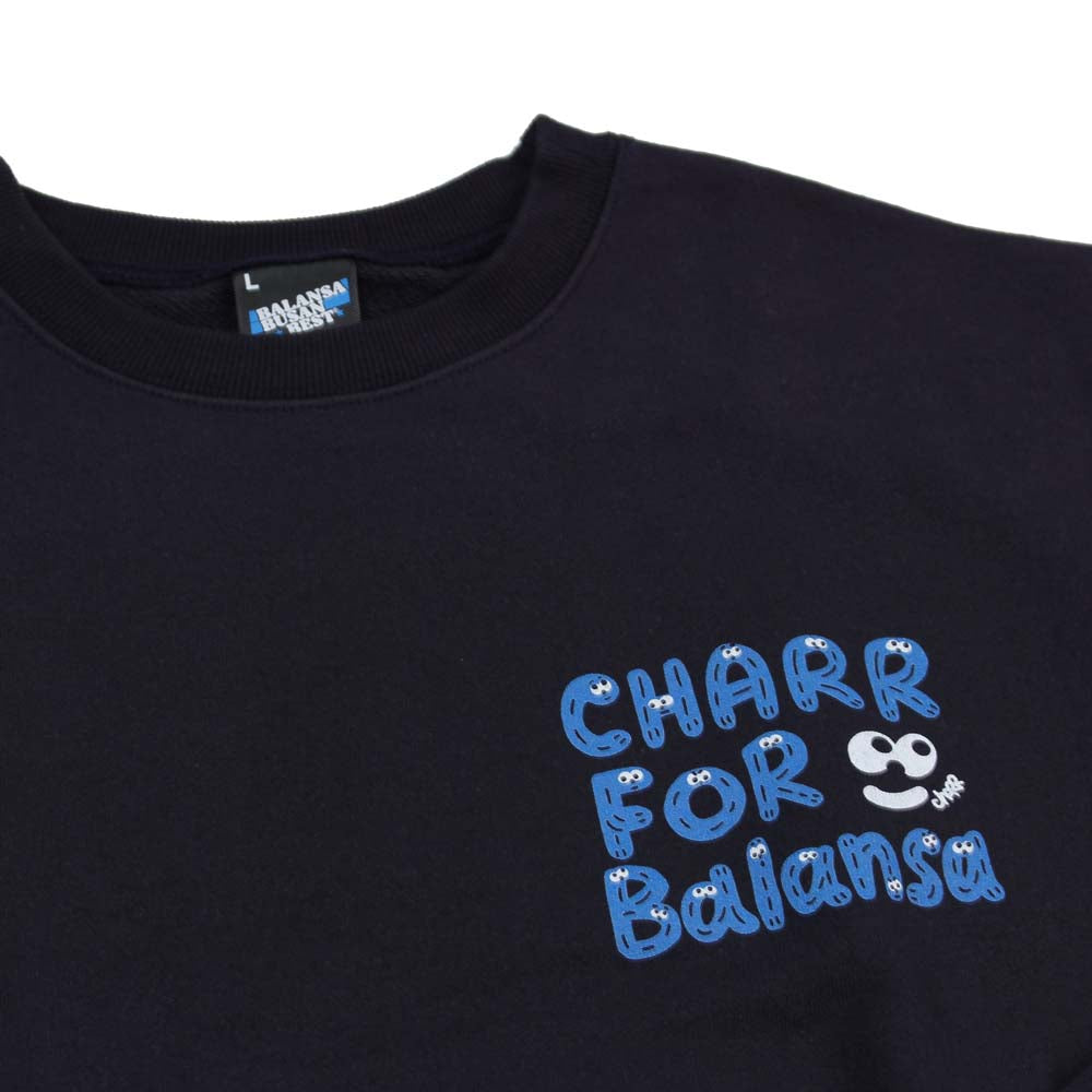 Sound Shop Balansa -  CHARR for Balansa Sweatshirt(Navy)