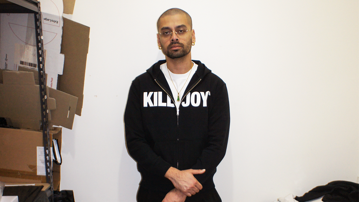 KILLJOY - Spell Out Hoodie - Black