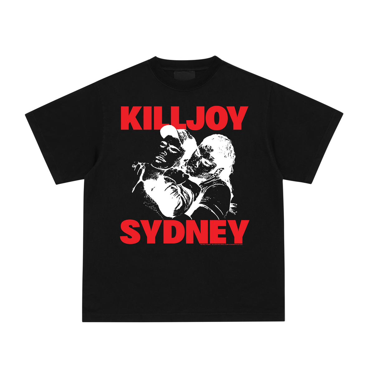 KILLJOY - BLACK "THE COMBINATION" TEE - BLACK