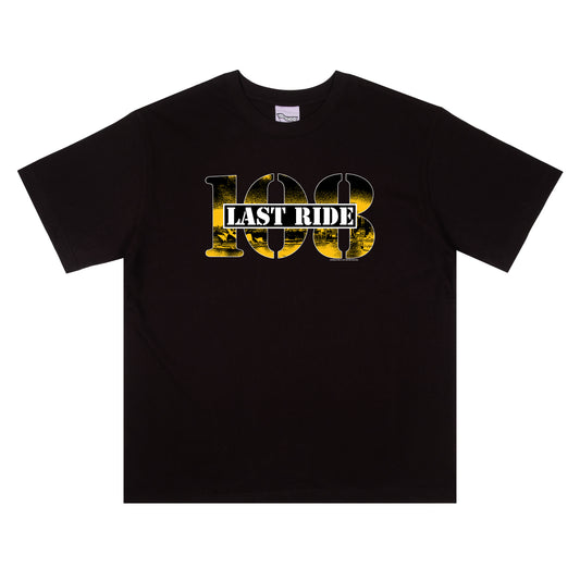 108WAREHOUSE x Last Ride Records - T-Shirt - Black