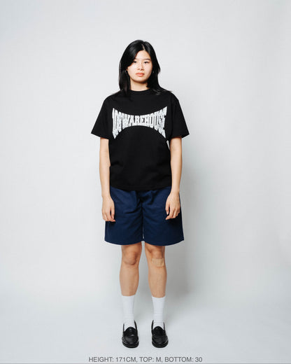 108WAREHOUSE - Brick T-Shirt (Black)