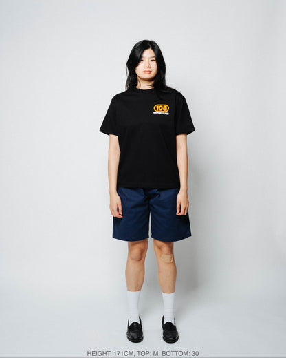 108WAREHOUSE - Oval T-Shirt (Black)