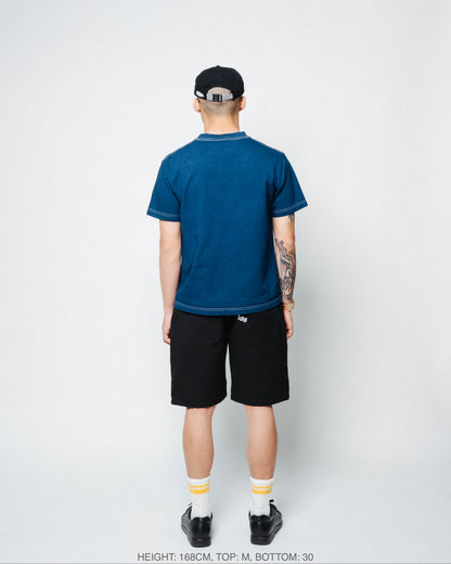 108WAREHOUSE - Canvas Work Shorts (Black)