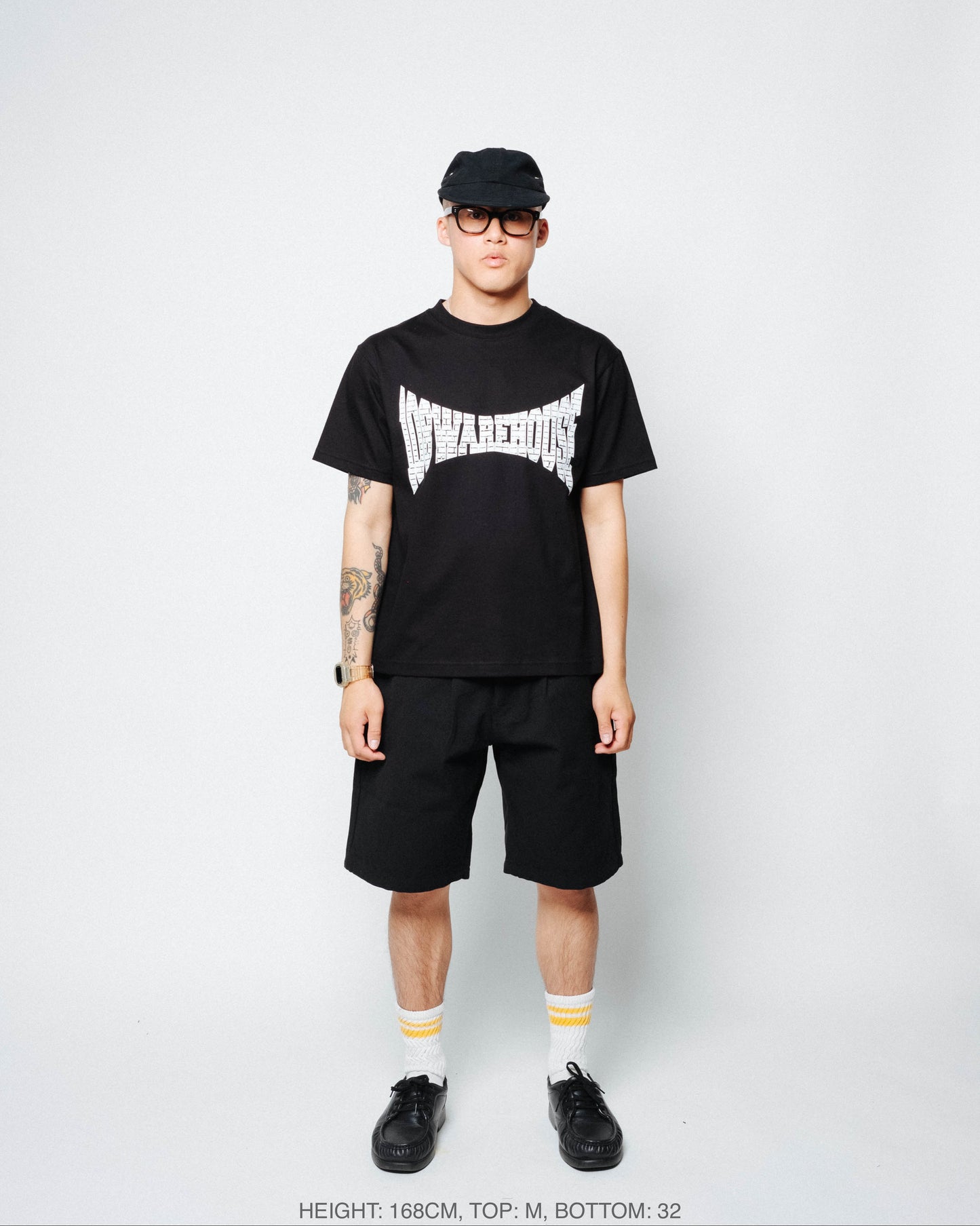 108WAREHOUSE - Brick T-Shirt (Black)