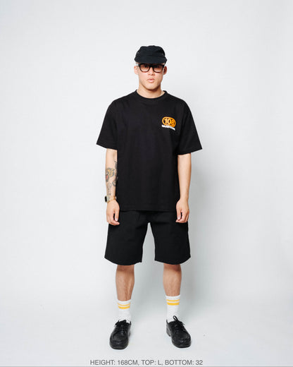 108WAREHOUSE - Oval T-Shirt (Black)