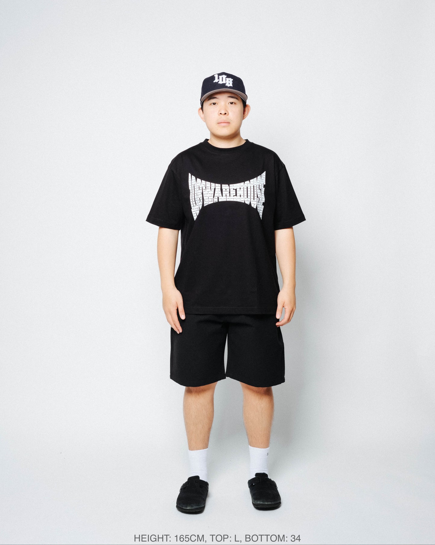 108WAREHOUSE - Brick T-Shirt (Black)