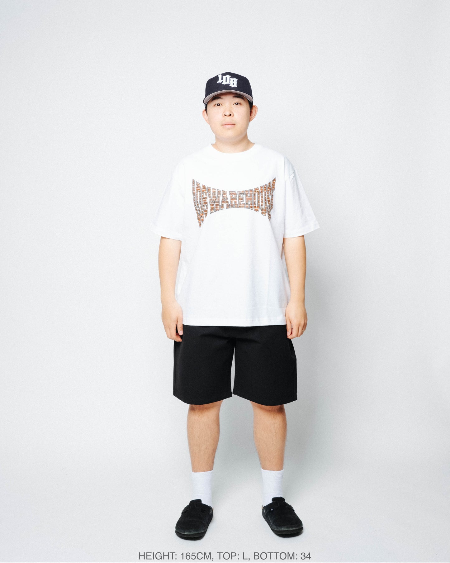 108WAREHOUSE - Brick T-Shirt (White)