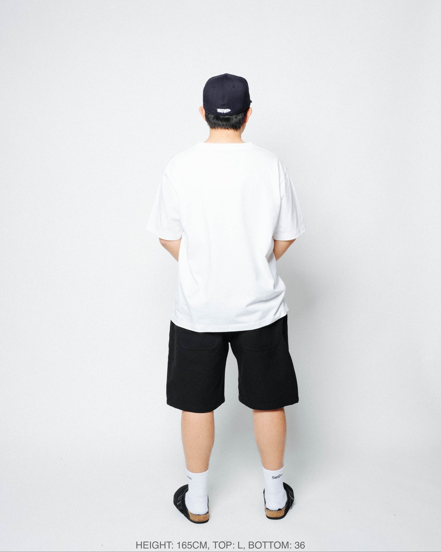 108WAREHOUSE - Canvas Work Shorts (Black)