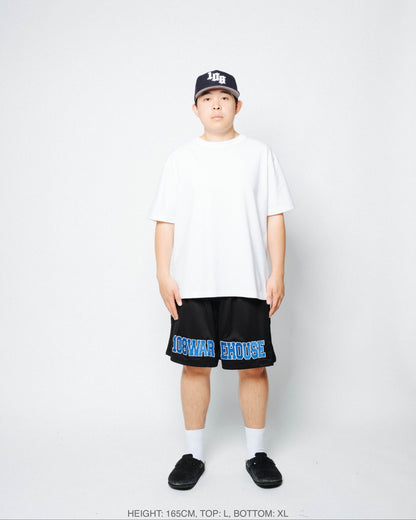 108WAREHOUSE - EHOUSE Mesh Shorts (Black/Blue)