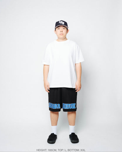 108WAREHOUSE - EHOUSE Mesh Shorts (Black/Blue)