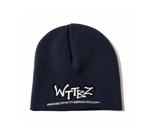 WELCOMETOTHEBRONXZOO - Abbreviation Beanie - Navy
