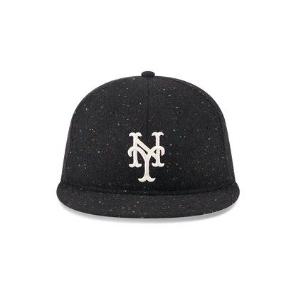 New Era - 9Fifty Retro Crown Speckled Wool NY Mets - Black