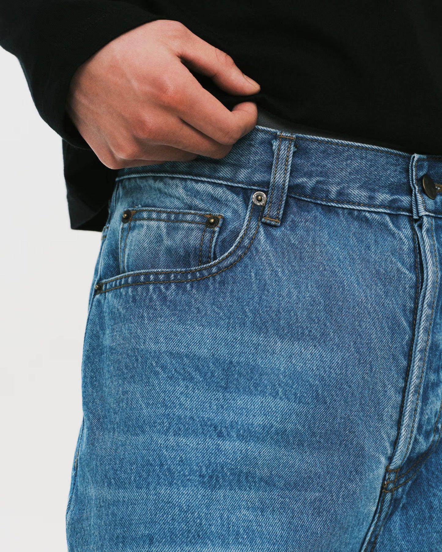 Nul1.Org - 1989S Flared Jeans - Washed Blue