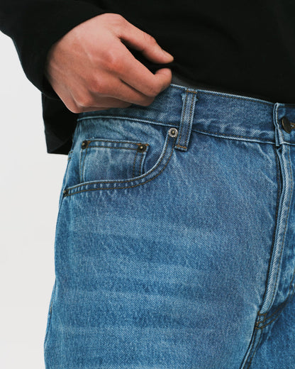 Nul1.Org - 1989S Flared Jeans - Washed Blue