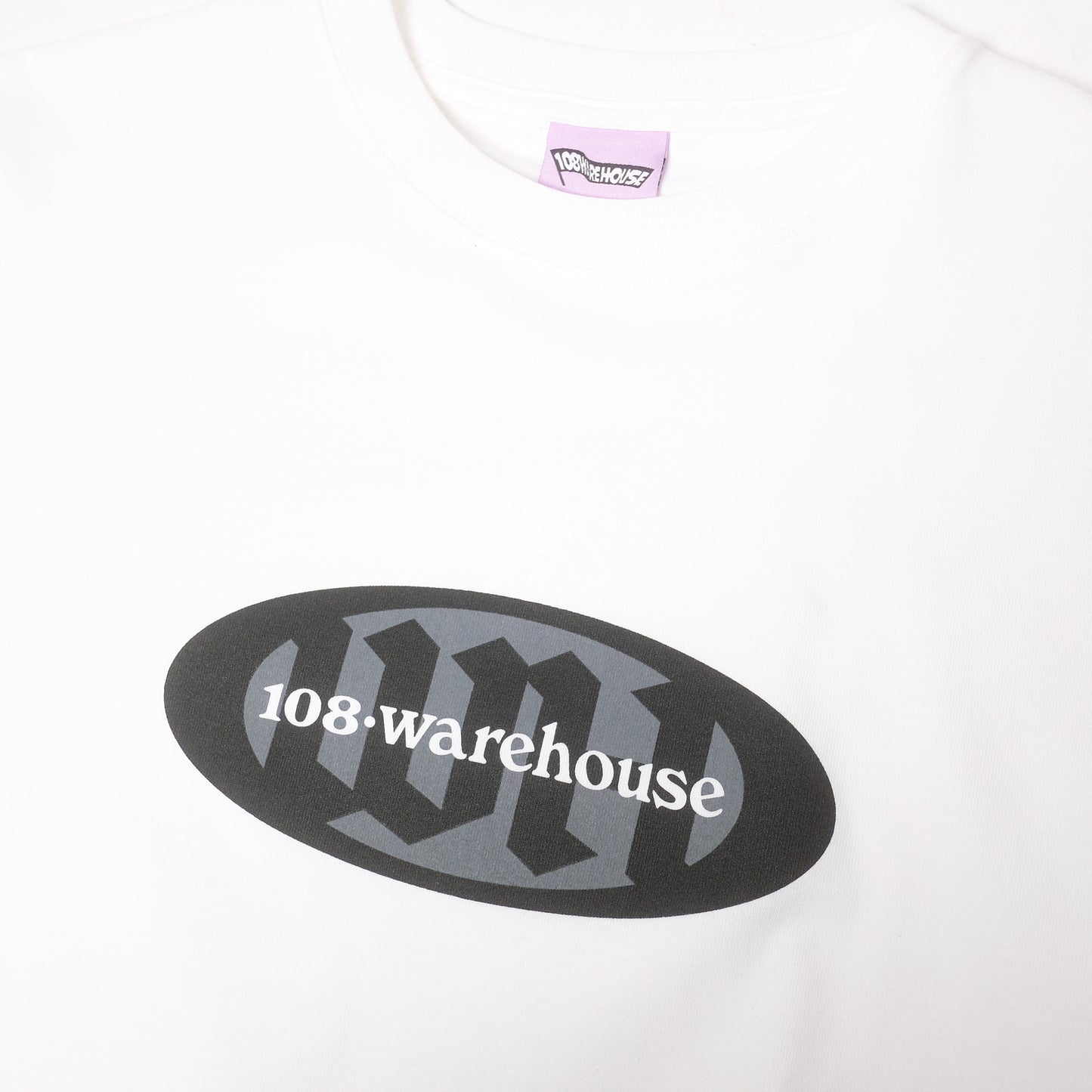 108WAREHOUSE - Plate T-Shirt - White