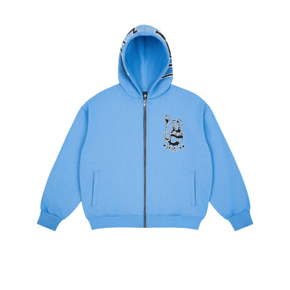 Paradise4Saigon - Dog Out Hoodie - Blue
