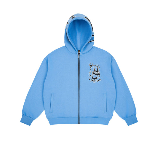 Paradise4Saigon - Dog Out Hoodie - Blue