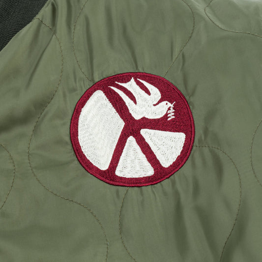 Paradise4Saigon - Peace Tour Bomber Jacket - Green