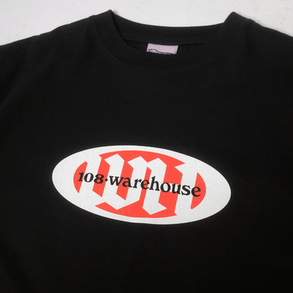 108WAREHOUSE - Plate T-Shirt - Black