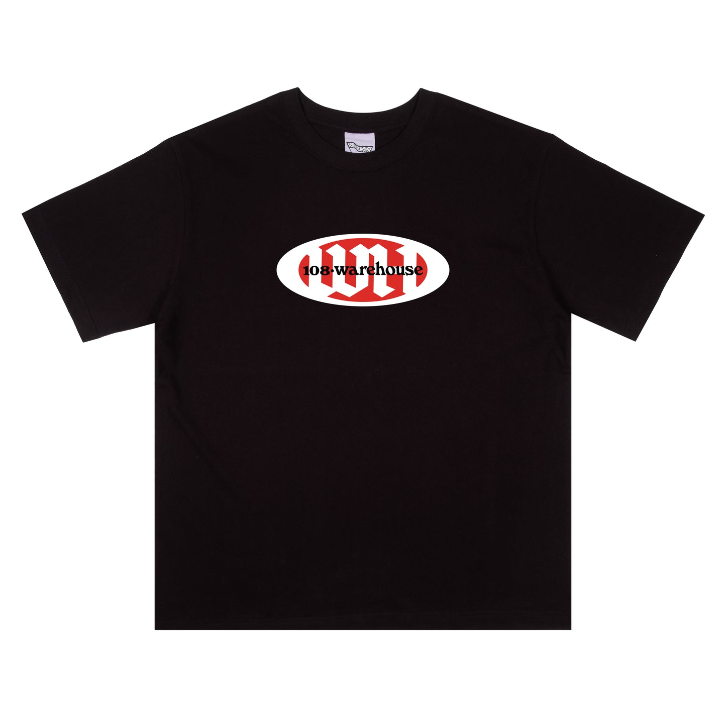 108WAREHOUSE - Plate T-Shirt - Black